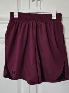 Under Armour Maroon Athletic Shorts